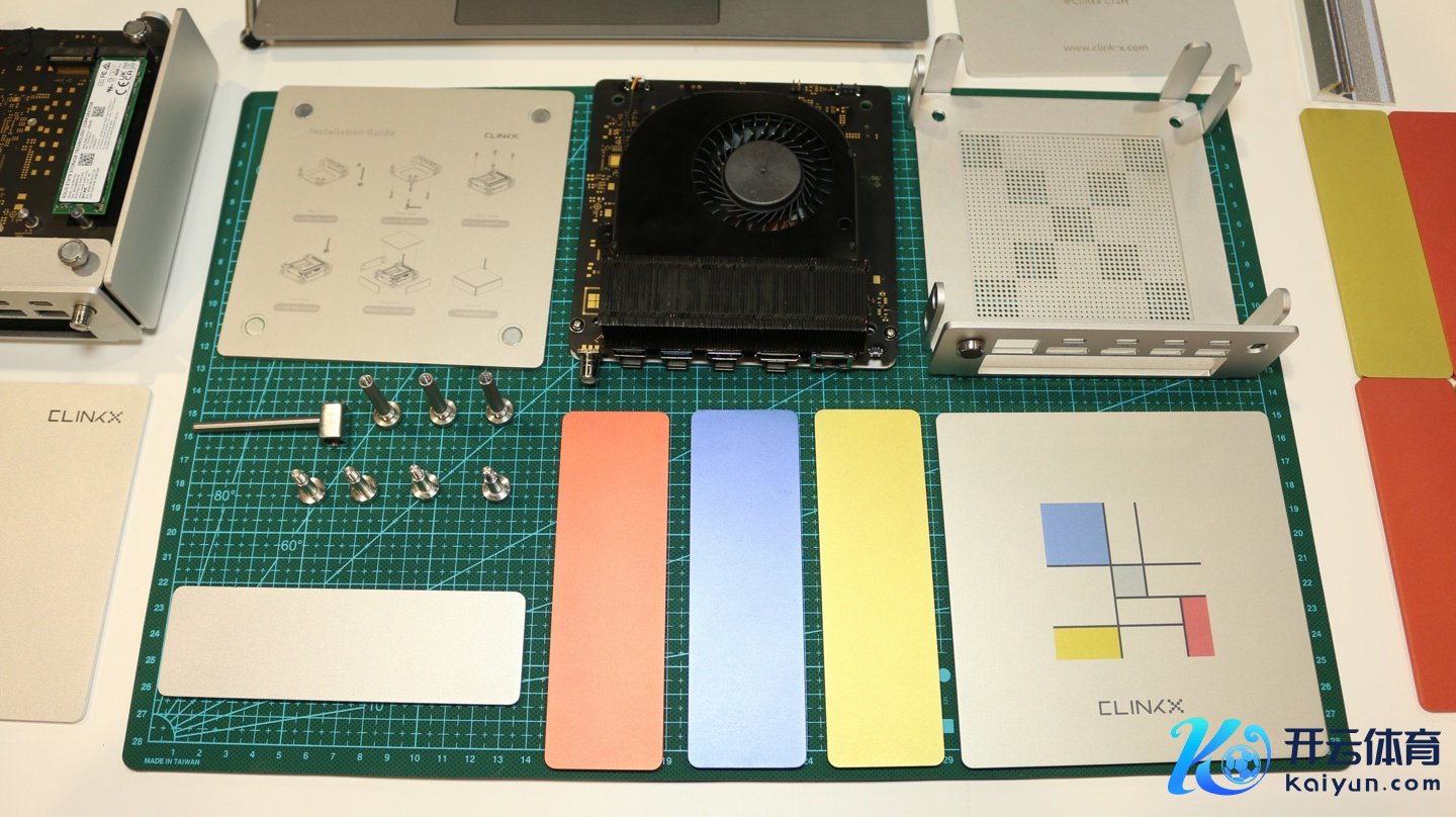 ▲ 零件形态的 Artist 款 ClinkX xCraft